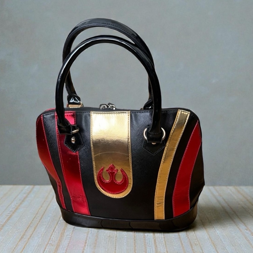 Star Wars Rebel Alliance Poe Dameron Helmet Done Handbag Purse (J)